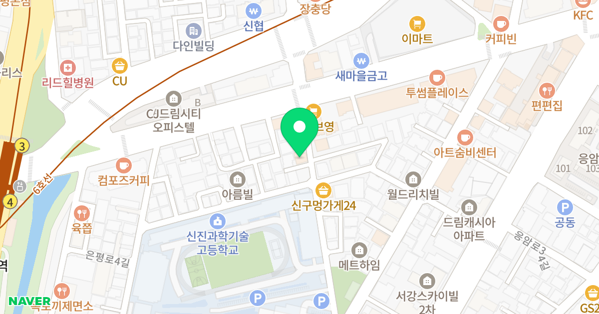 (111-6) 위치 지도 - 서울특별시 서울특별시 은평구 응암동 111-6
