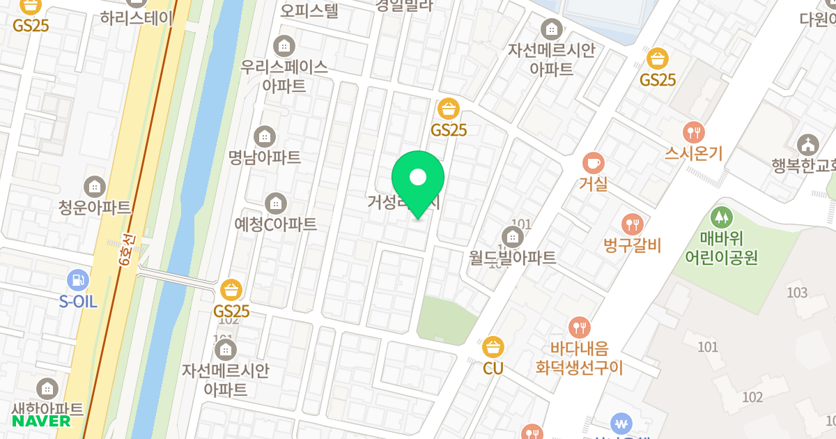 비엔트 위치 지도 - 서울특별시 서울특별시 은평구 응암동 121-56