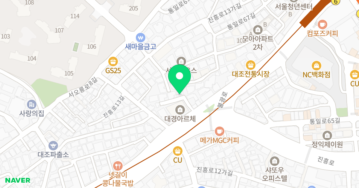 스타타운 3차 위치 지도 - 서울특별시 서울특별시 은평구 대조동 26-10