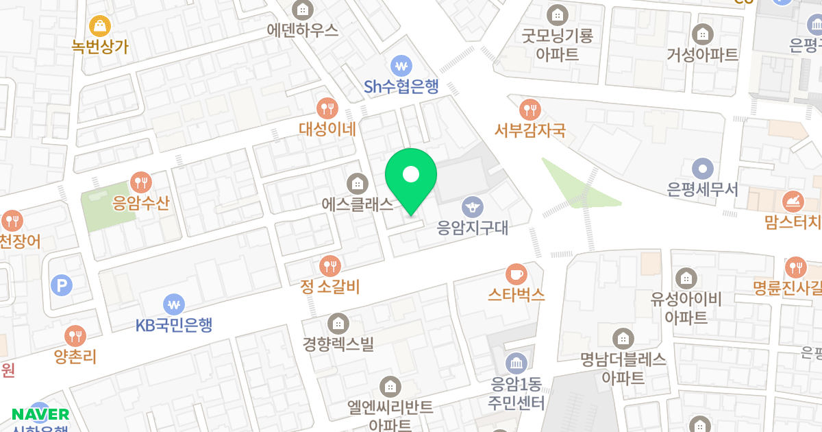 MJ평안채 위치 지도 - 서울특별시 서울특별시 은평구 응암동 84-37