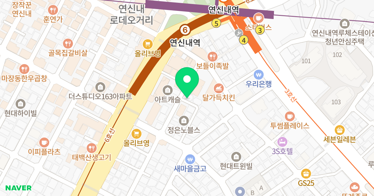 호림타워1 위치 지도 - 서울특별시 서울특별시 은평구 대조동 197-4