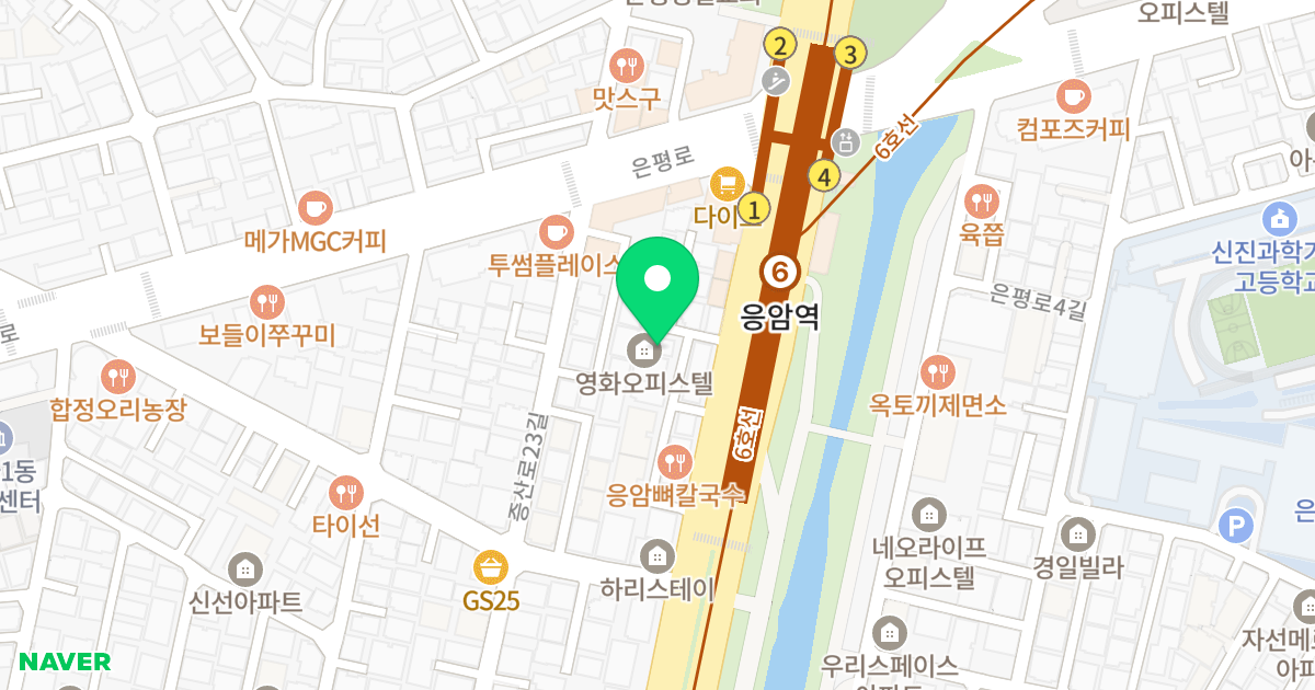 (23-47) 위치 지도 - 서울특별시 서울특별시 은평구 신사동 23-47