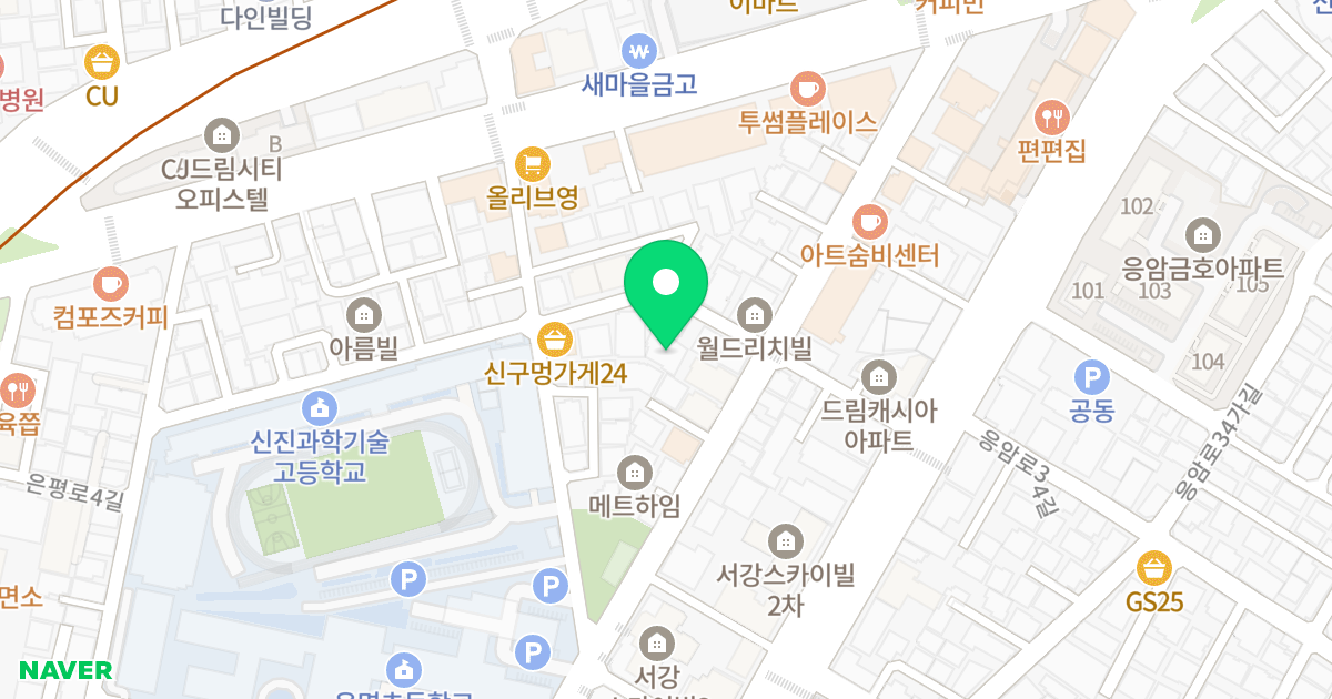 연일오피스텔 위치 지도 - 서울특별시 서울특별시 은평구 응암동 115-31