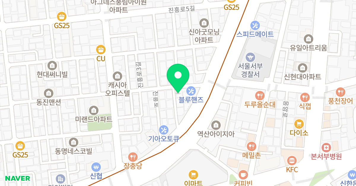 예지프렌시아 위치 지도 - 서울특별시 서울특별시 은평구 역촌동 42-42