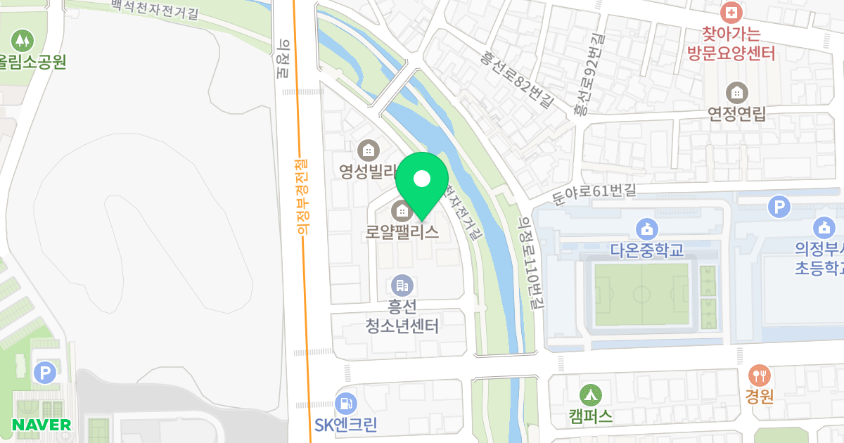 제이플러스 위치 지도 - 경기도 의정부시 의정로104번길 20-1