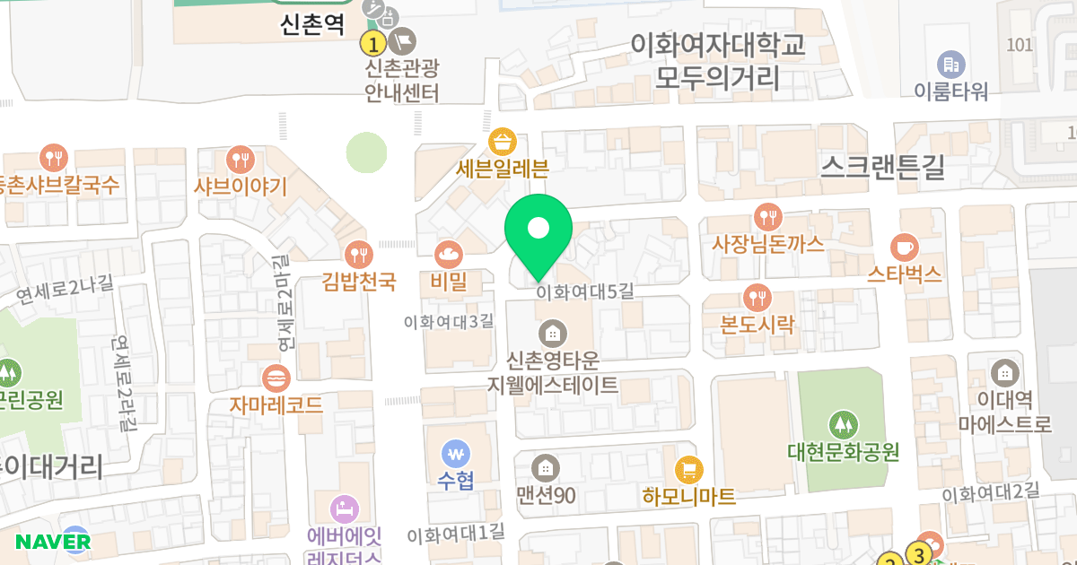 아리움4차 위치 지도 - 서울특별시 서울특별시 서대문구 대현동 37-12
