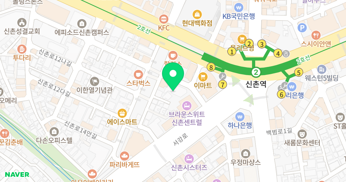 신촌르·메이에르타운(I) 위치 지도 - 서울특별시 서울특별시 마포구 노고산동 57-18