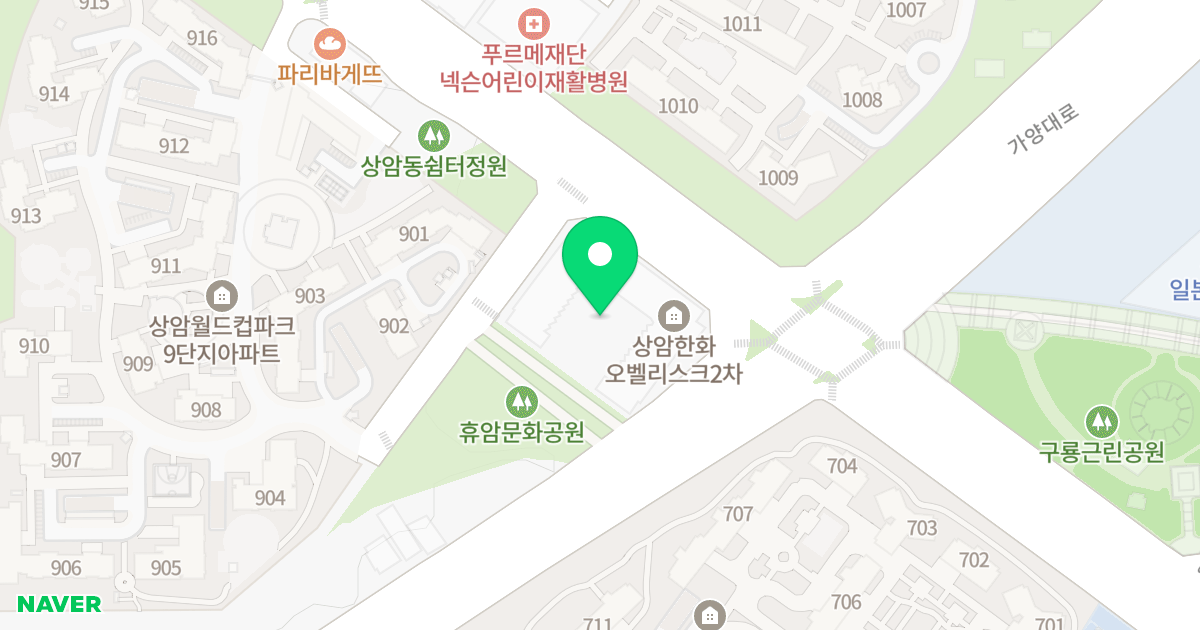 상암 오벨리스크 2차 위치 지도 - 서울특별시 서울특별시 마포구 상암동 1748