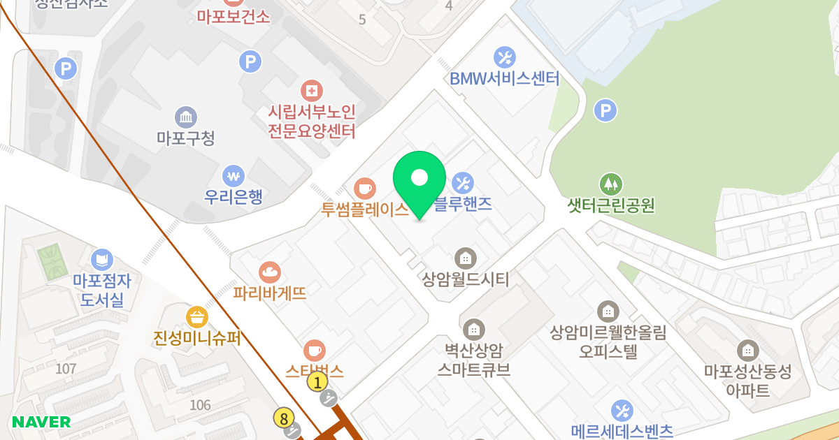 KCC상암스튜디오380 위치 지도 - 서울특별시 서울특별시 마포구 성산동 590-4
