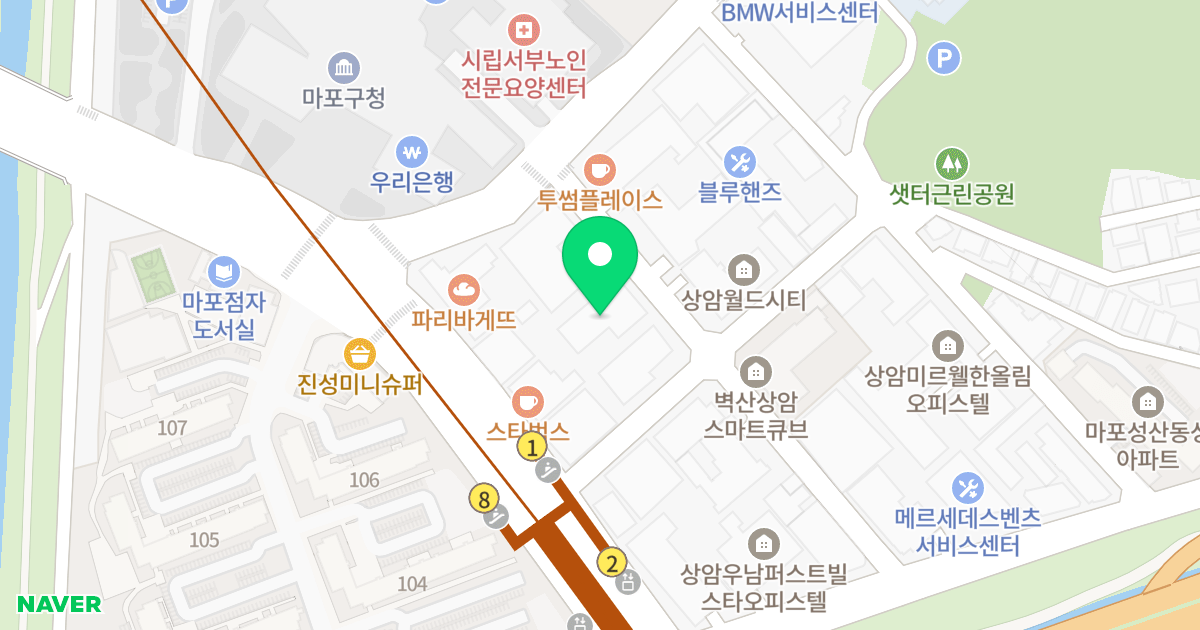 상암 퍼스티지 더올림 오피스텔 위치 지도 - 서울특별시 서울특별시 마포구 성산동 591-6