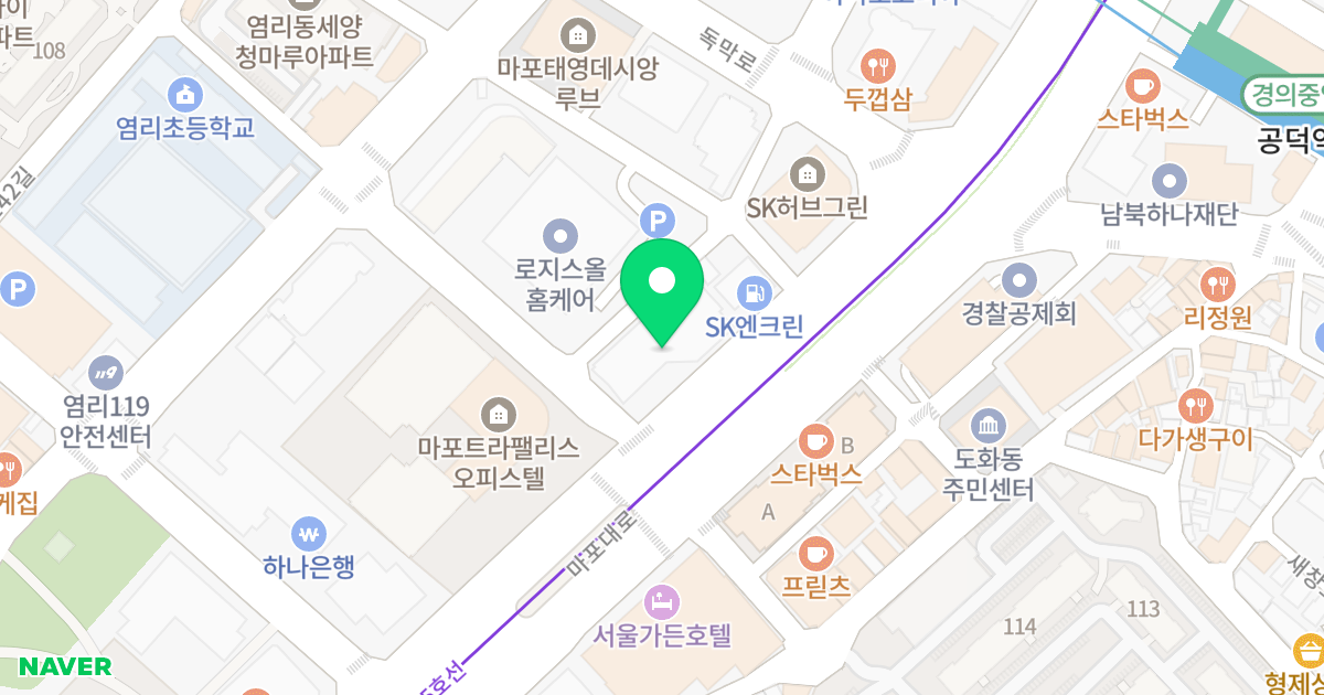 에비뉴 67 위치 지도 - 서울특별시 서울특별시 마포구 도화동 573