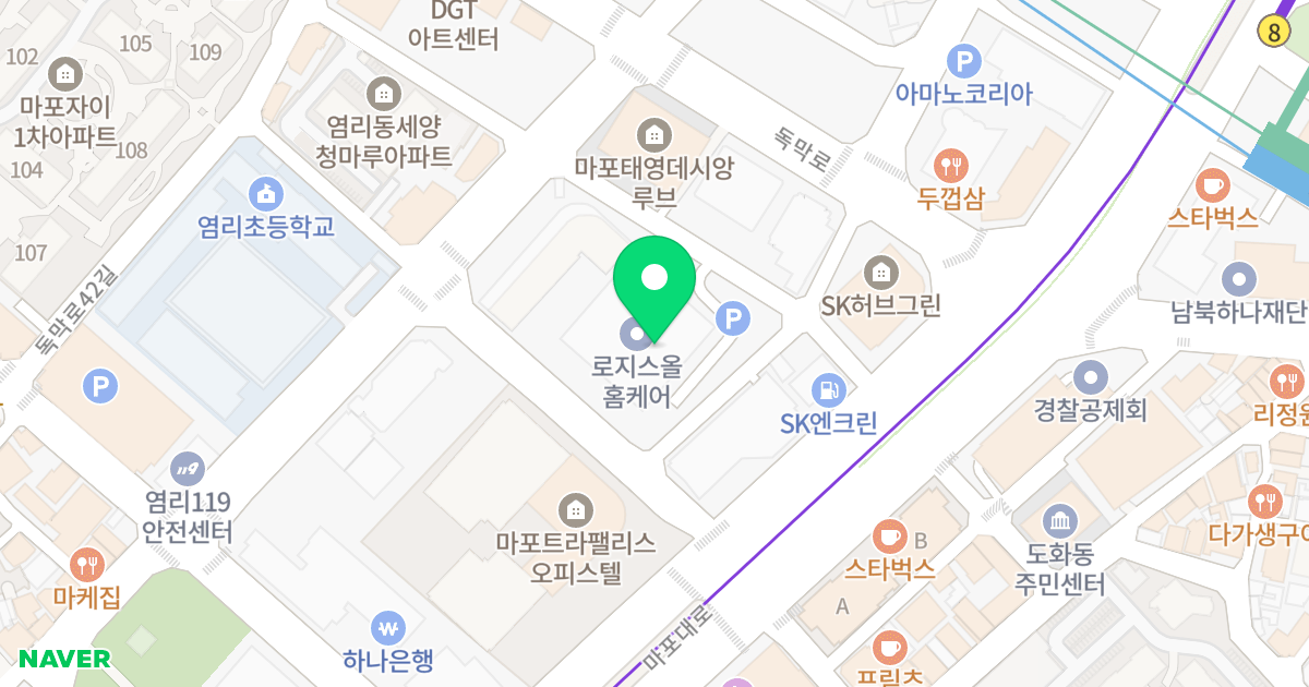 삼창주택 위치 지도 - 서울특별시 서울특별시 마포구 도화동 173