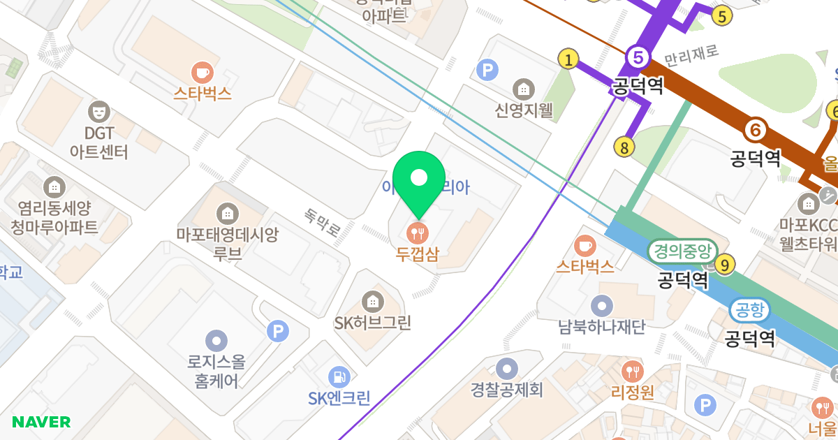 마스터즈타워 위치 지도 - 서울특별시 서울특별시 마포구 도화동 553