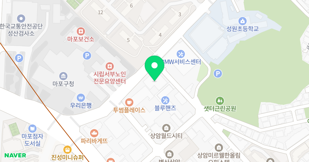 삼라마이다스 위치 지도 - 서울특별시 서울특별시 마포구 성산동 590-2