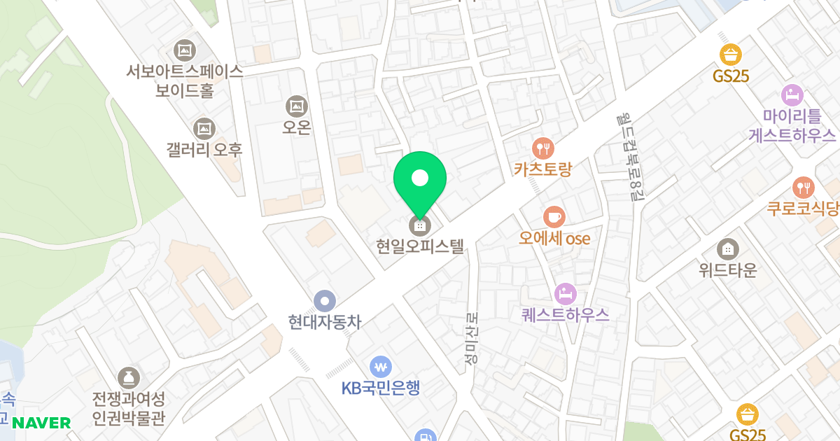 현일오피스텔 위치 지도 - 서울특별시 서울특별시 마포구 성산동 210-26