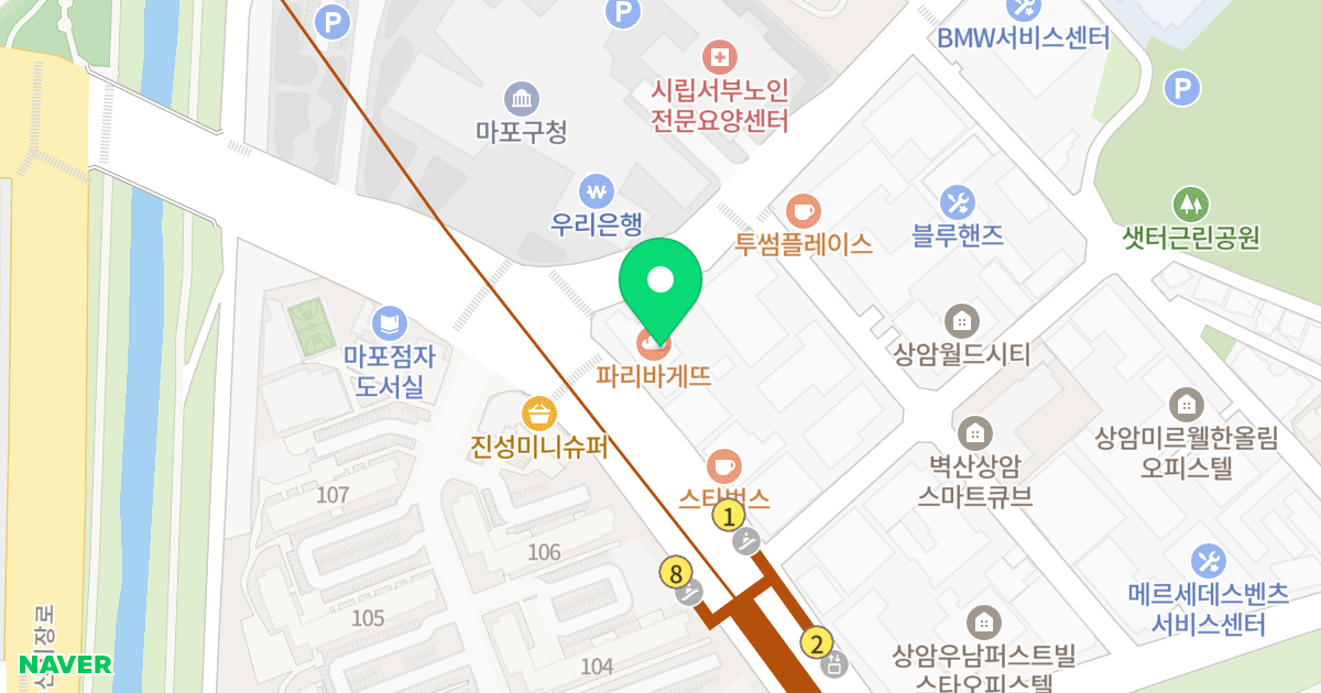 이안상암 위치 지도 - 서울특별시 서울특별시 마포구 성산동 591-1