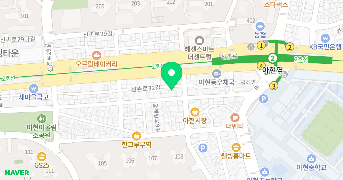 (331-22) 위치 지도 - 서울특별시 서울특별시 마포구 아현동 331-22