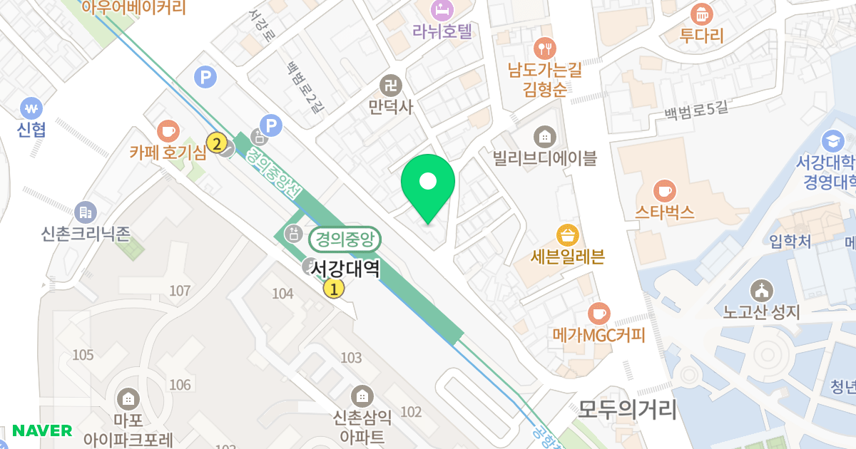 (109-59) 위치 지도 - 서울특별시 서울특별시 마포구 노고산동 109-59