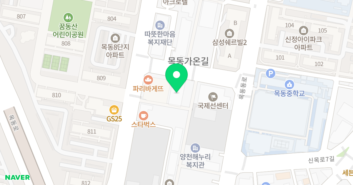 젠트리빌 업무복합시설 위치 지도 - 서울특별시 서울특별시 양천구 신정동 319-26
