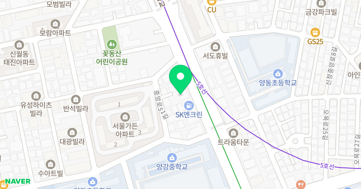 로빈시그니쳐 위치 지도 - 서울특별시 서울특별시 양천구 신월동 474-12