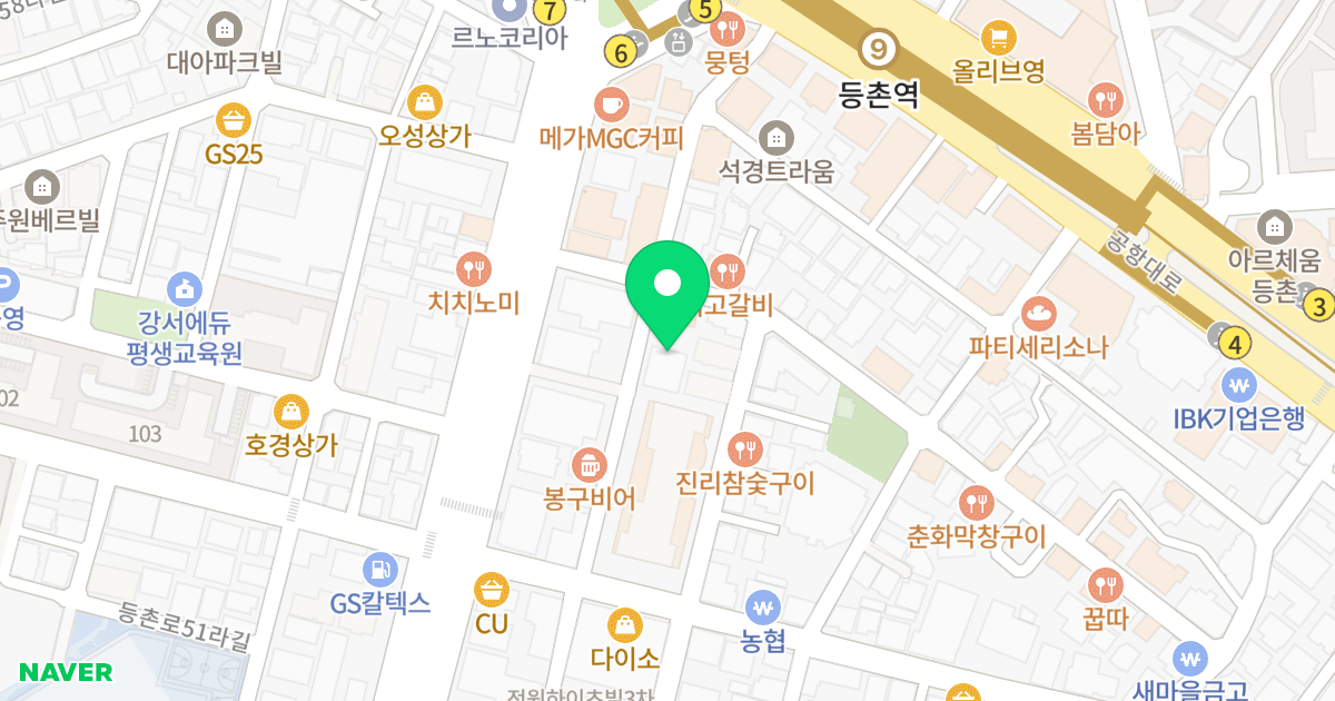 제이빌더스 위치 지도 - 서울특별시 서울특별시 양천구 목동 612-4