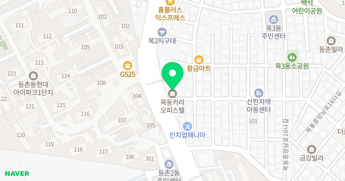 (324-53) 위치 지도 - 서울특별시 서울특별시 양천구 목동 324-53
