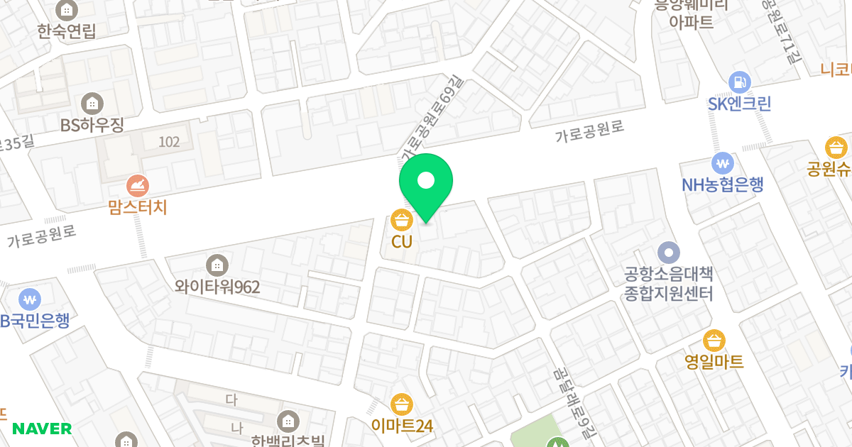 큐브투 위치 지도 - 서울특별시 서울특별시 양천구 신월동 94-10