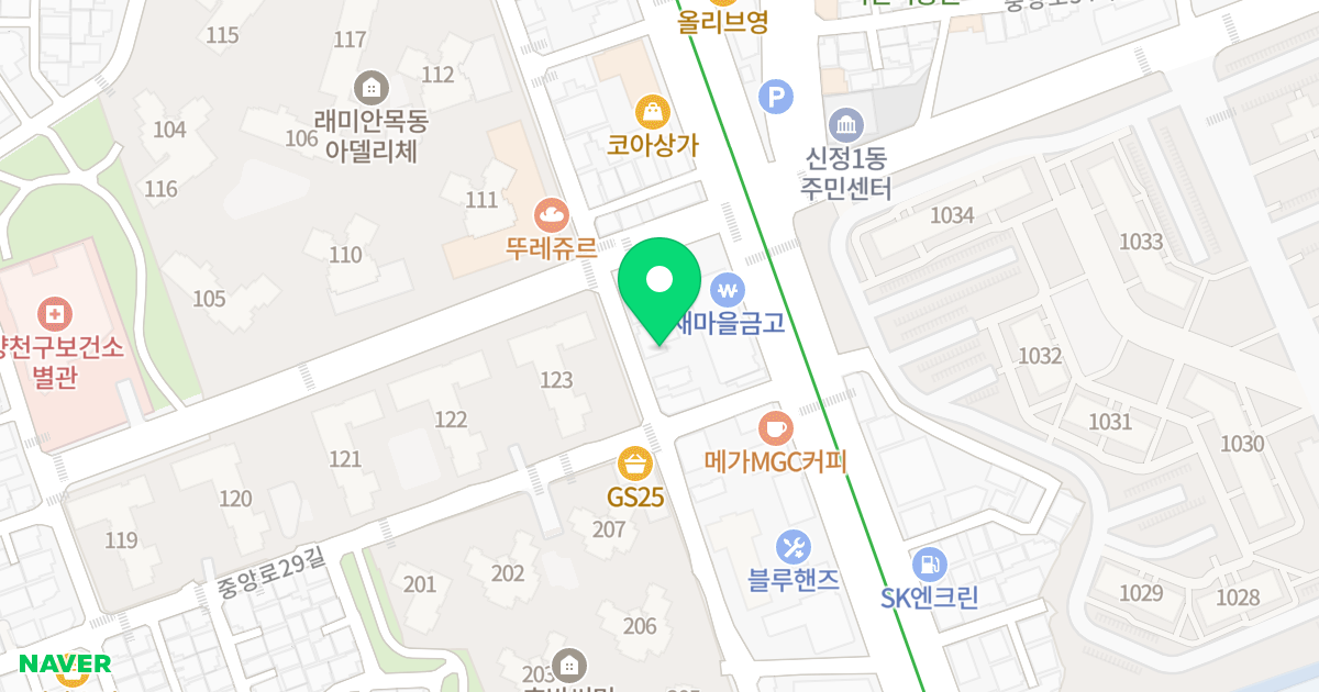 보스코 빌딩 위치 지도 - 서울특별시 서울특별시 양천구 신정동 1182-15