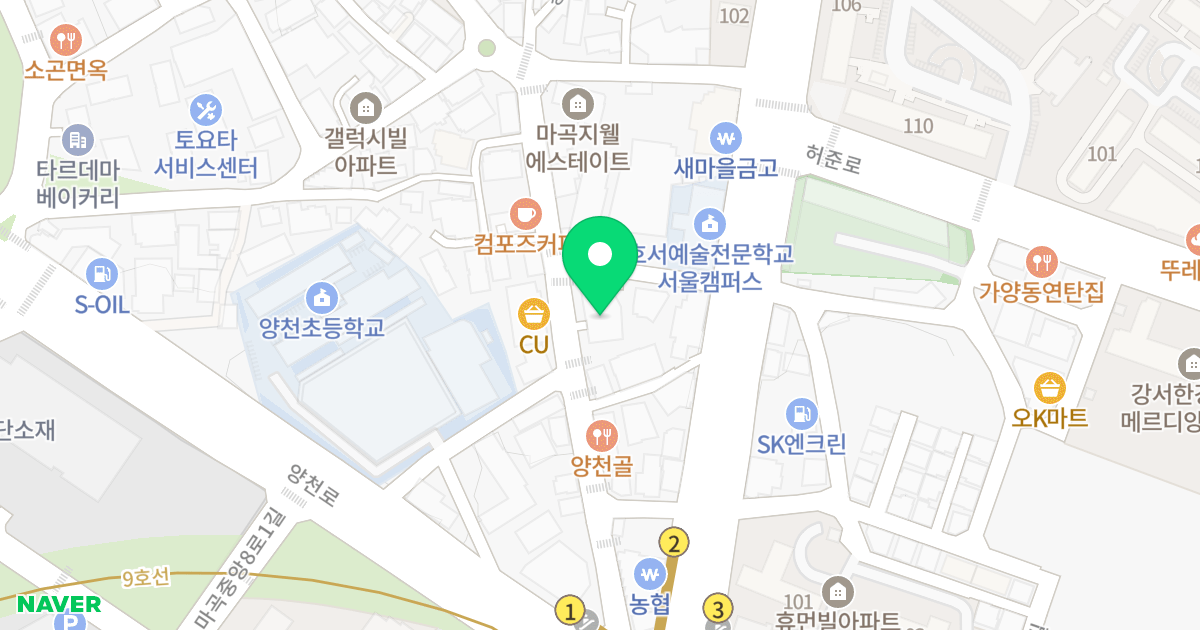 플래티노 위치 지도 - 서울특별시 서울특별시 강서구 가양동 187-7