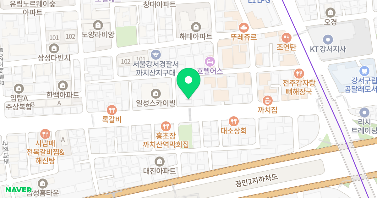 브릴리언트 화곡 위치 지도 - 서울특별시 서울특별시 강서구 화곡동 905-11