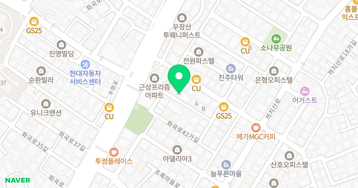 (24-99) 위치 지도 - 서울특별시 서울특별시 강서구 화곡동 24-99