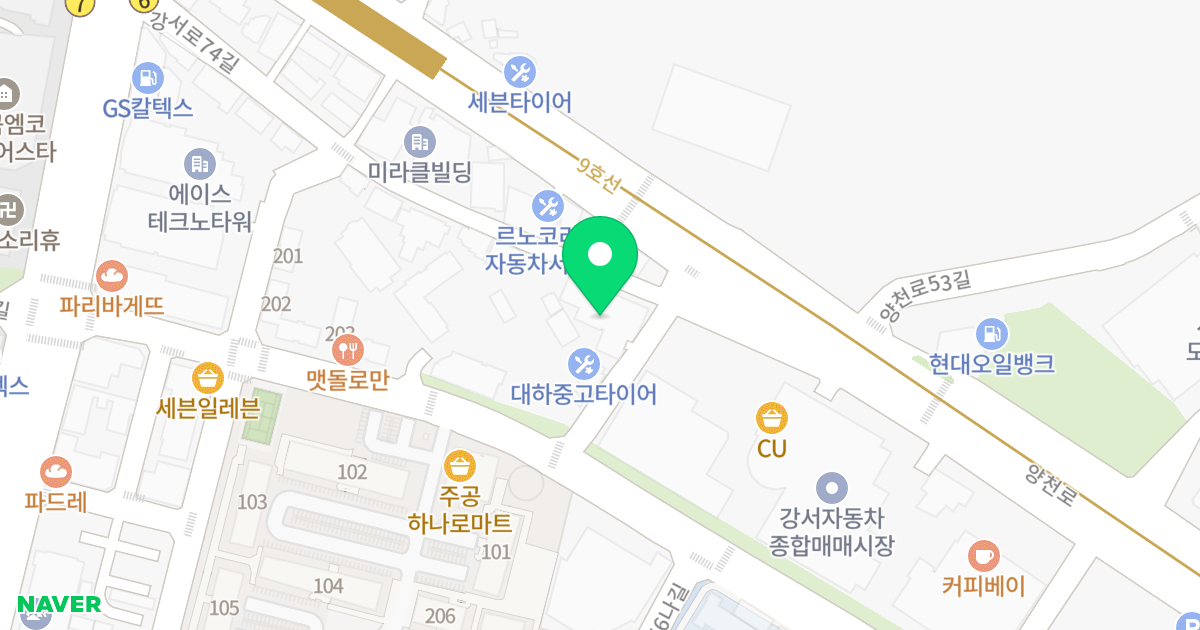 (115-6) 위치 지도 - 서울특별시 서울특별시 강서구 등촌동 828