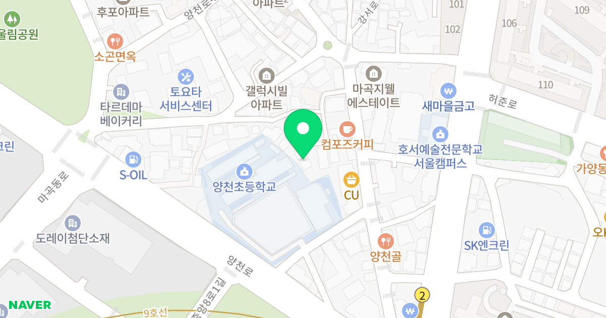 마곡파크뷰에이동 위치 지도 - 서울특별시 서울특별시 강서구 가양동 275-1