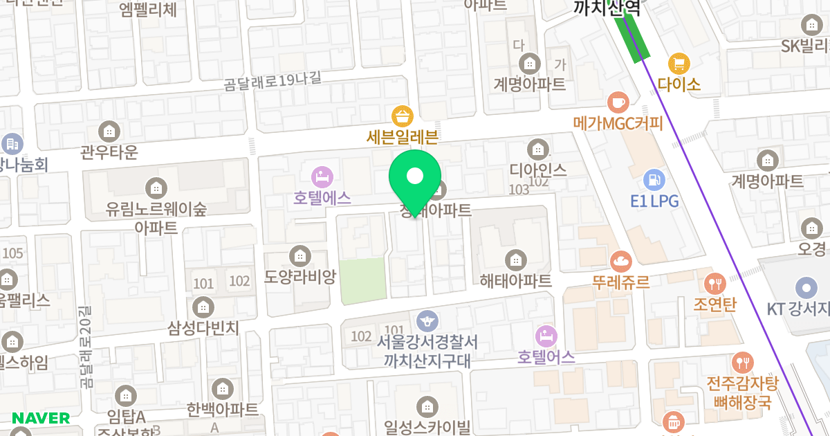스위트132드림하우스 위치 지도 - 서울특별시 서울특별시 강서구 화곡동 900-32