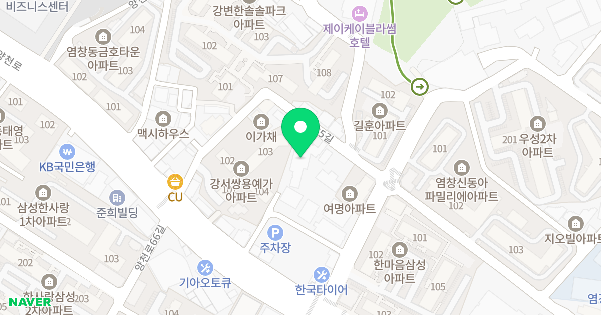 등촌노블레르 위치 지도 - 서울특별시 서울특별시 강서구 염창동 242-5