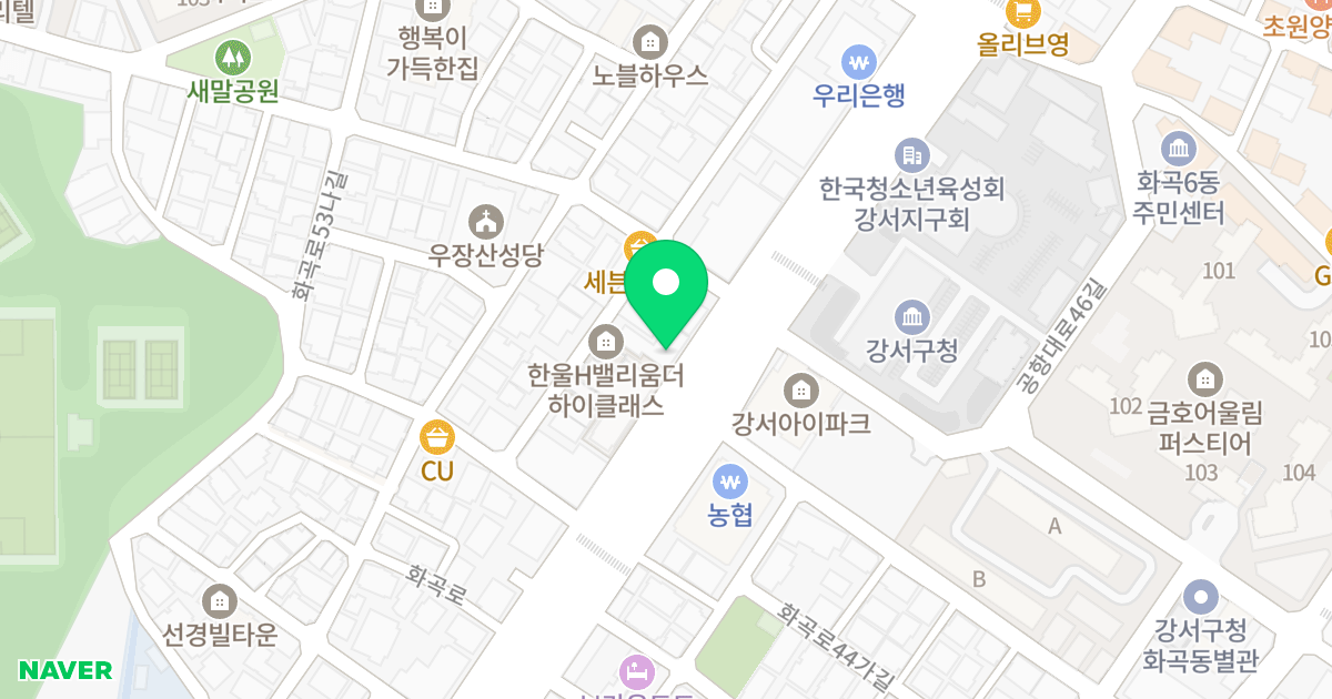 르미엘 위치 지도 - 서울특별시 서울특별시 강서구 화곡동 987-3