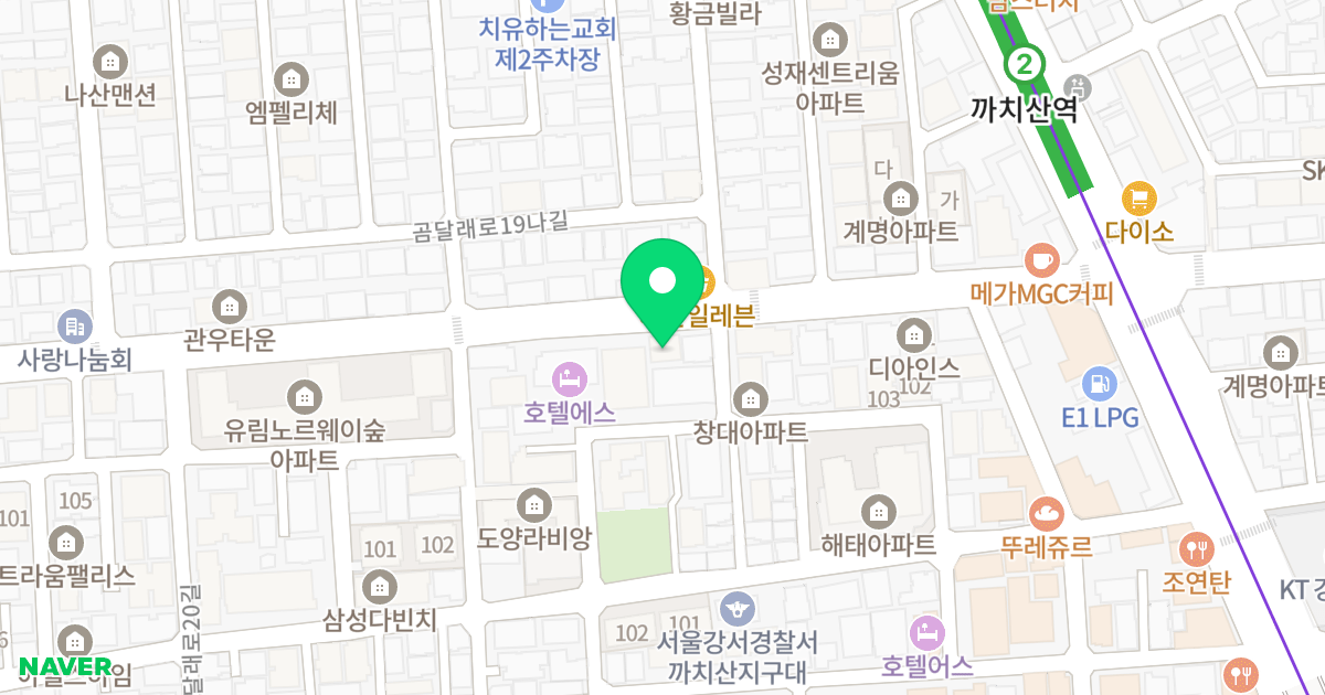(918-25) 위치 지도 - 서울특별시 서울특별시 강서구 화곡동 918-25