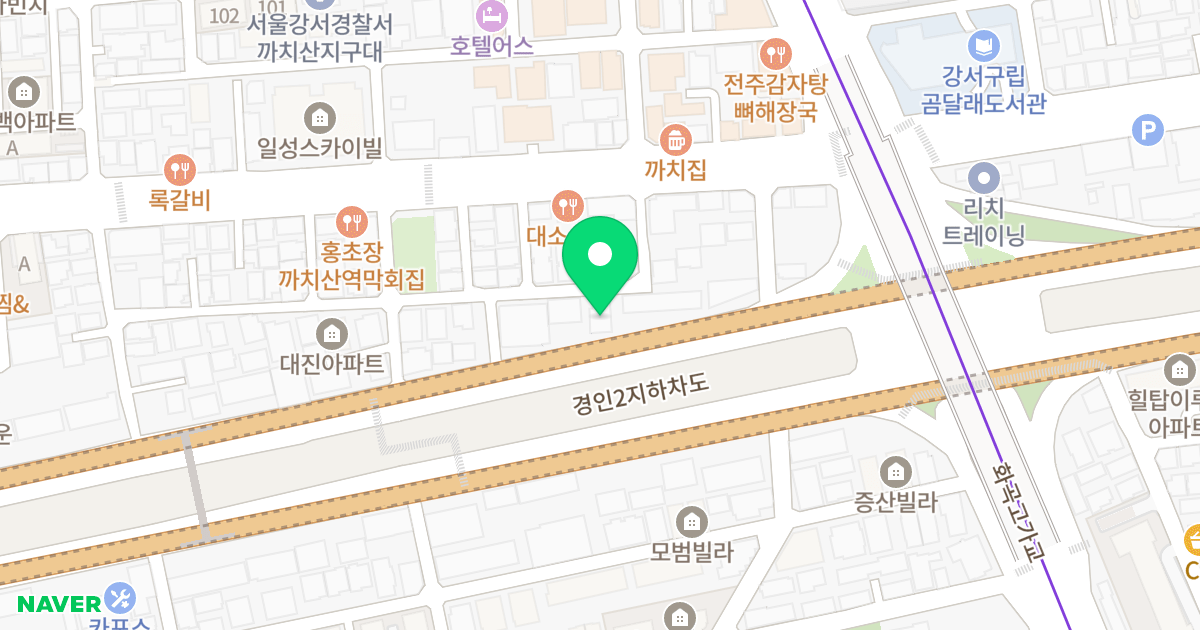 (908-4) 위치 지도 - 서울특별시 서울특별시 강서구 화곡동 908-4