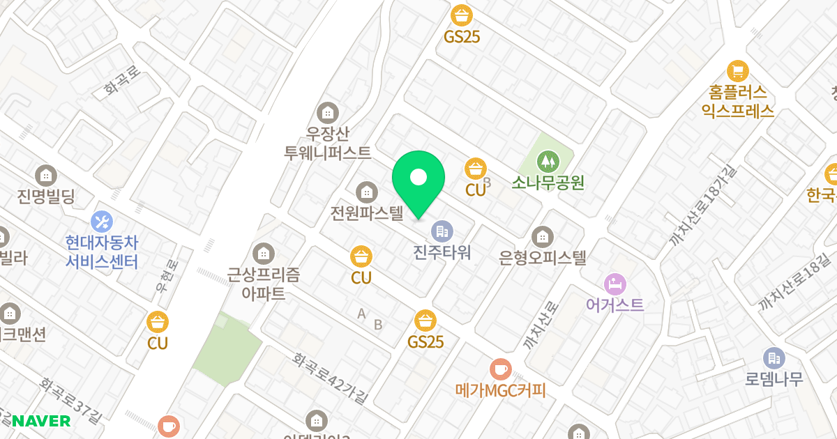 The Forest (화곡Ⅰ) 위치 지도 - 서울특별시 서울특별시 강서구 화곡동 24-71