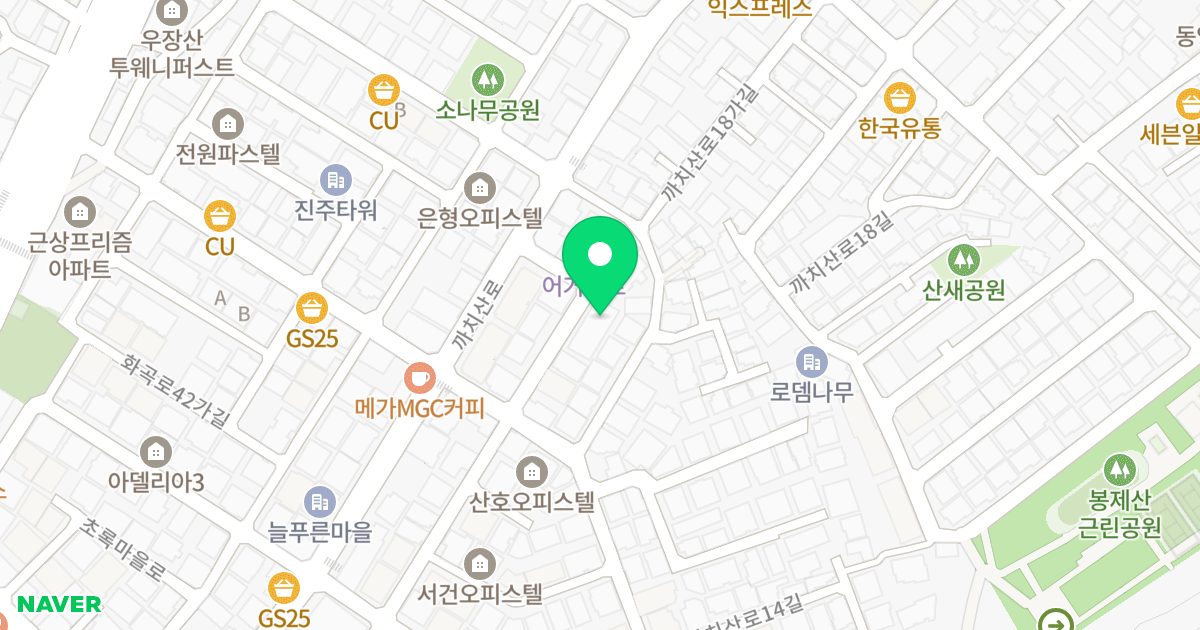 강서오피스텔 위치 지도 - 서울특별시 서울특별시 강서구 화곡동 29-74