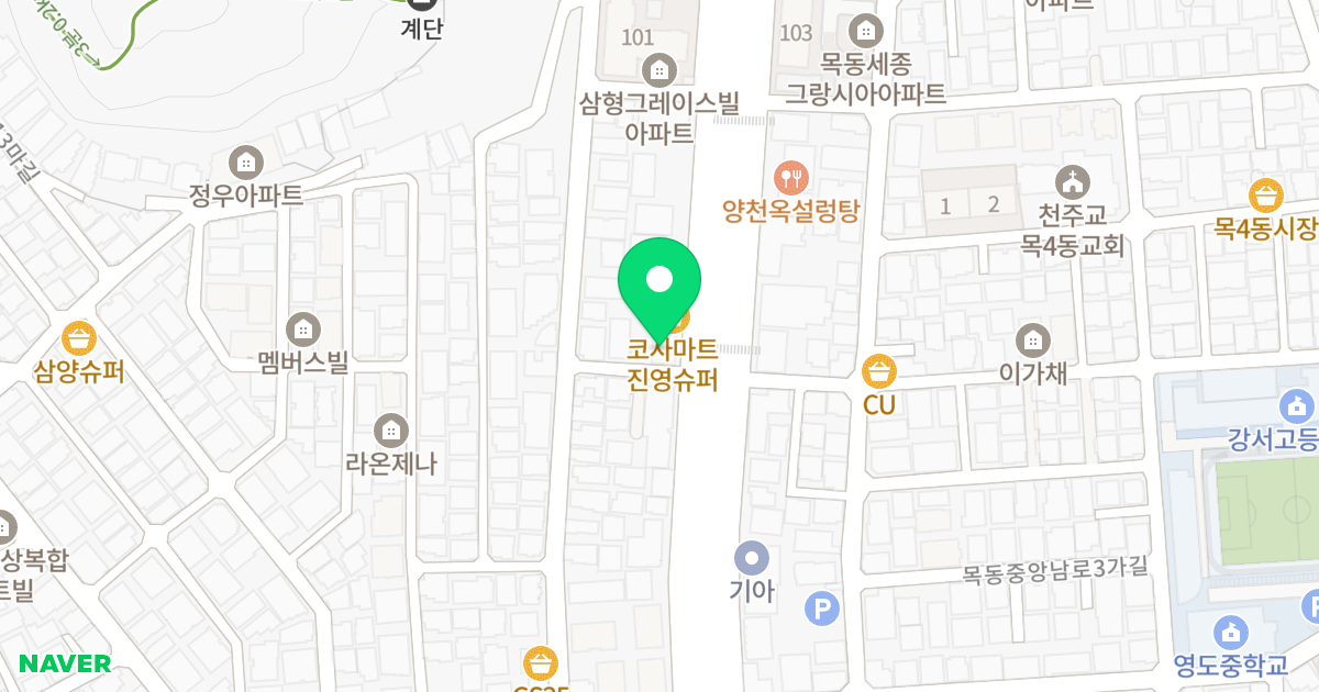 도원더52 위치 지도 - 서울특별시 서울특별시 강서구 등촌동 565-6