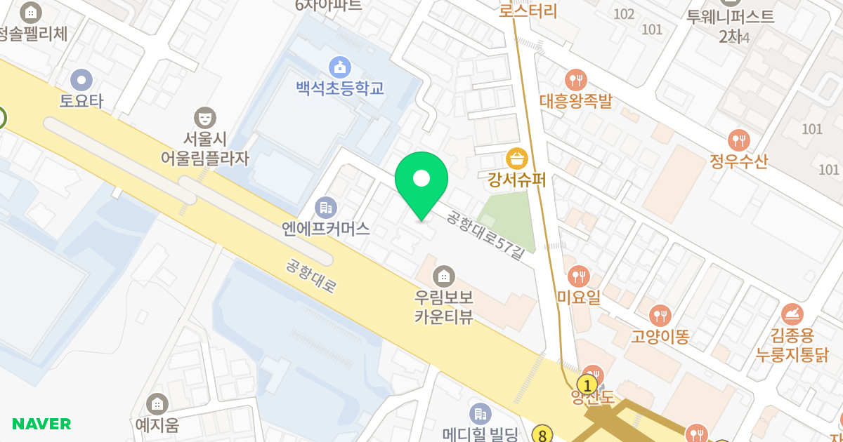 메종드NK 위치 지도 - 서울특별시 서울특별시 강서구 등촌동 649-13