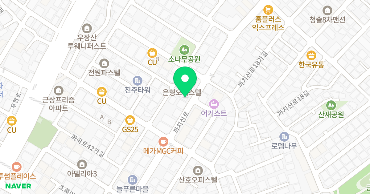 화성오피스텔 위치 지도 - 서울특별시 서울특별시 강서구 화곡동 29-46