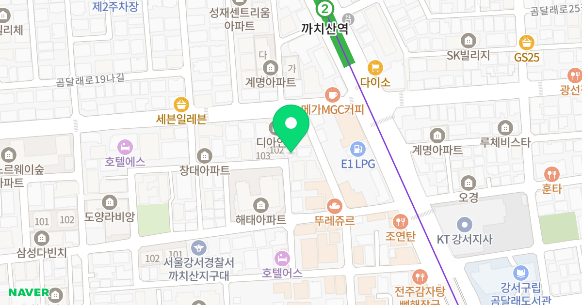 (899-15) 위치 지도 - 서울특별시 서울특별시 강서구 화곡동 899-15