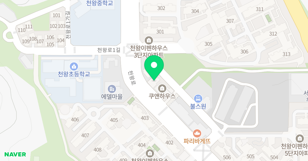 더메종277 위치 지도 - 서울특별시 서울특별시 구로구 천왕동 277-6