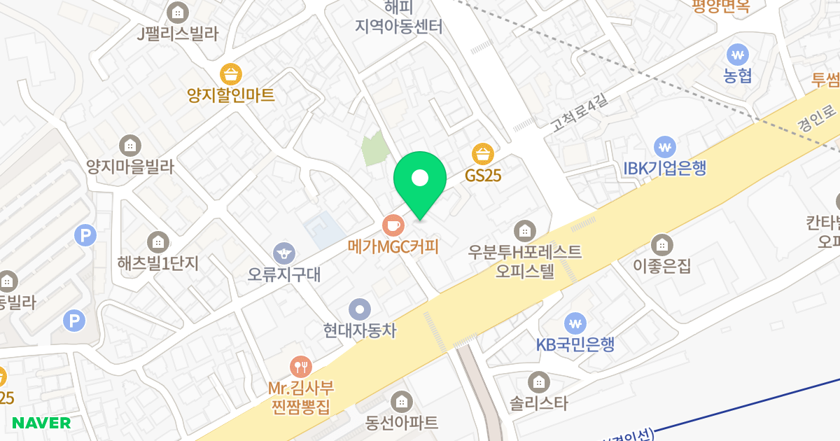 락스테이 위치 지도 - 서울특별시 서울특별시 구로구 오류동 6-59