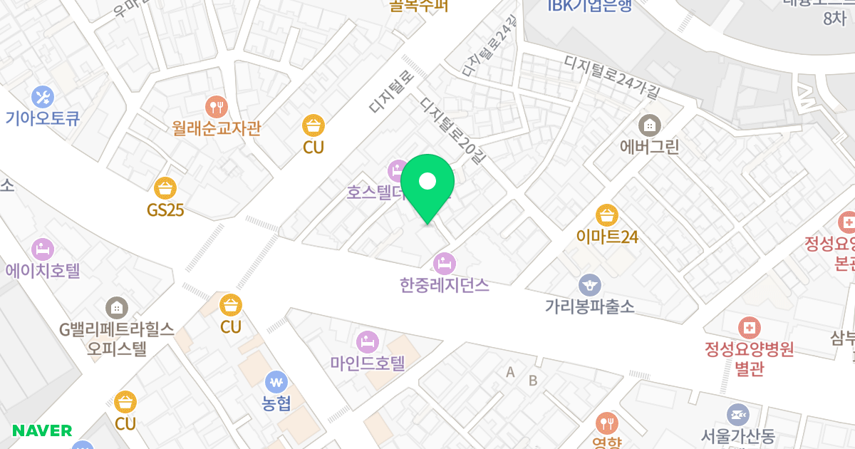(135-51) 위치 지도 - 서울특별시 서울특별시 구로구 가리봉동 135-51