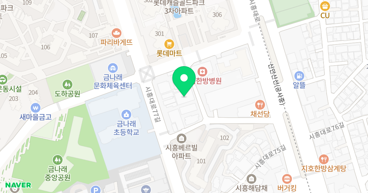 레비코하우스 위치 지도 - 서울특별시 서울특별시 금천구 시흥동 113-4