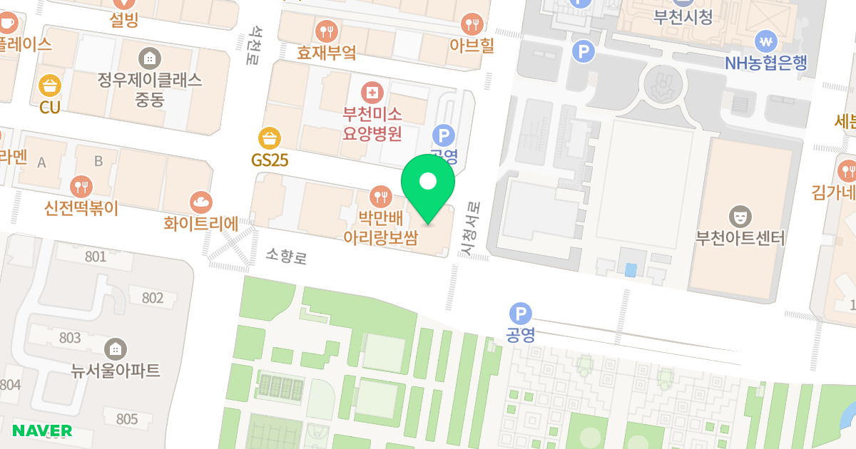 필레오트윈파크2동 위치 지도 - 경기도 부천시 원미구  149