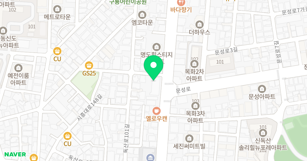 어반팰리스 위치 지도 - 서울특별시 서울특별시 금천구 독산동 973-1